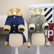 waterproof pet hoodie jumpsuit, view 7 - MRSLM