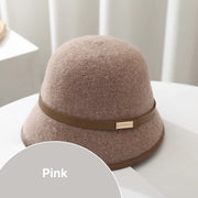 Unisex wool bucket hat with belt, view 4 - MRSLM