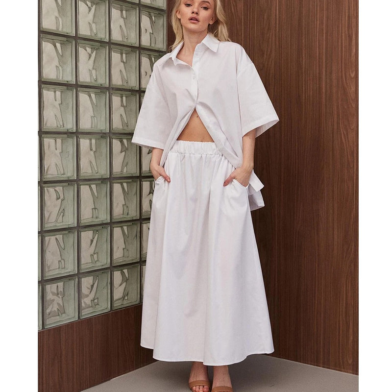 Women's summer loose 2-piece set, view 2 - MRSLM