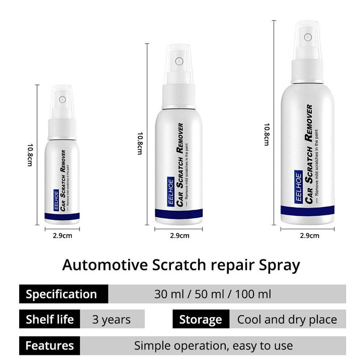 Car Scratch Repair & Protective Paint Spray (30-50ml)