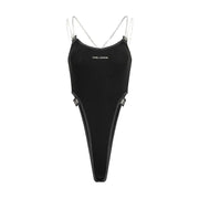high cut backless bodysuit, view 2 - MRSLM