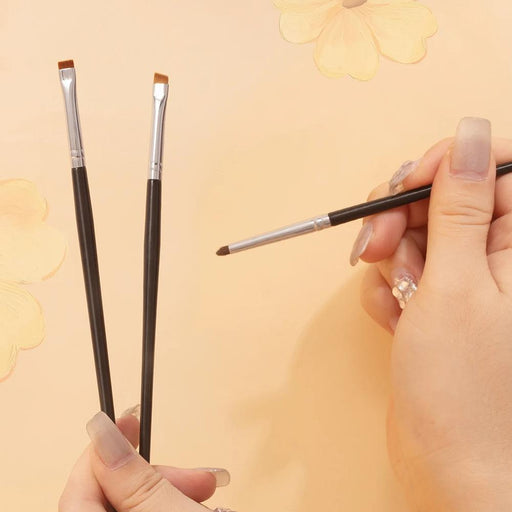 super thin eyeshadow and eyeliner makeup brush set - MRSLM