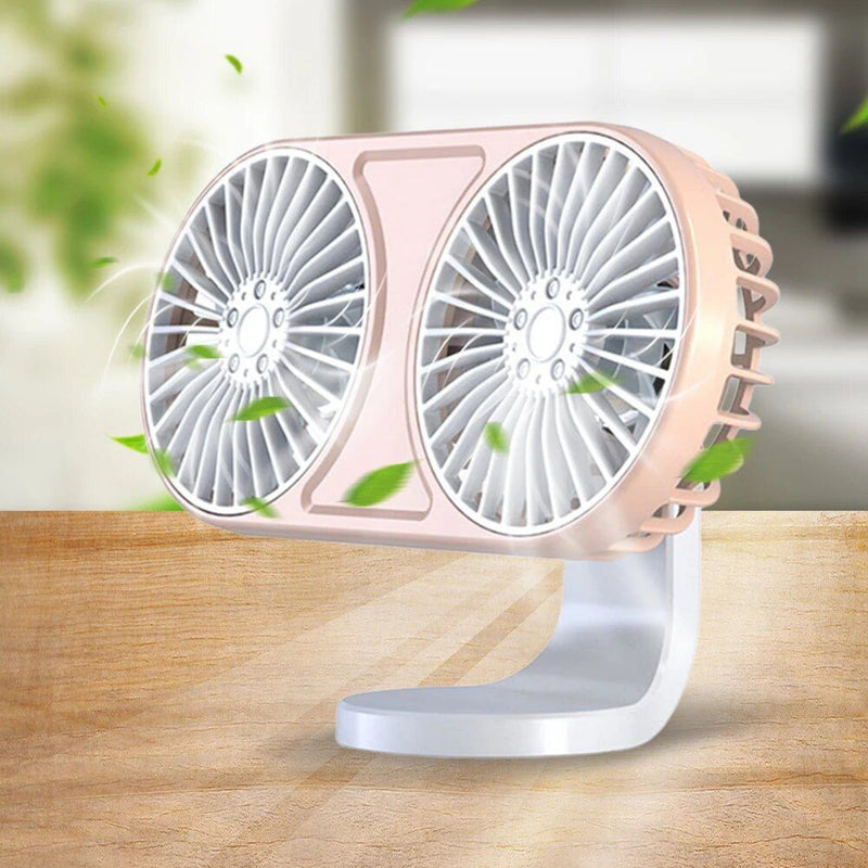 dual-head usb car fan, view 6 - MRSLM