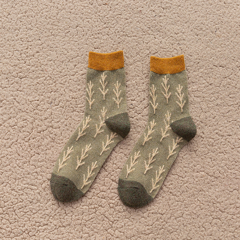 korean style retro wool socks, view 6 - MRSLM