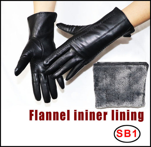 women's warm velvet winter gloves, view 6 - MRSLM