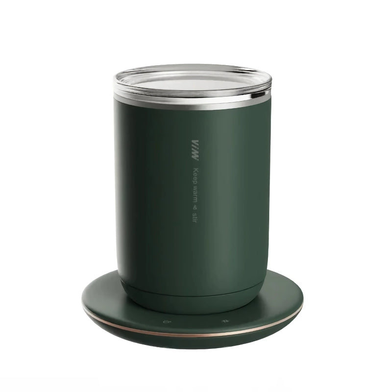 2-in-1 coffee warmer and stirring mug, view 4 - MRSLM