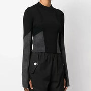 slim fit cozy knitted pullover, view 2 - MRSLM