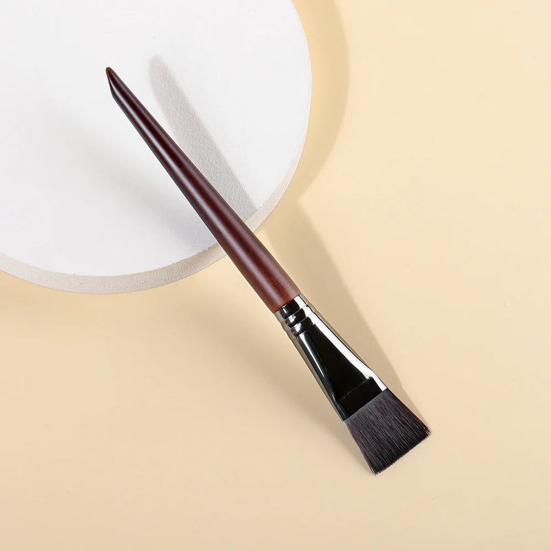 flat face mask brush, view 3 - MRSLM