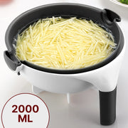 2-in-1 vegetable slicer and fruit strainer, view 5 - MRSLM