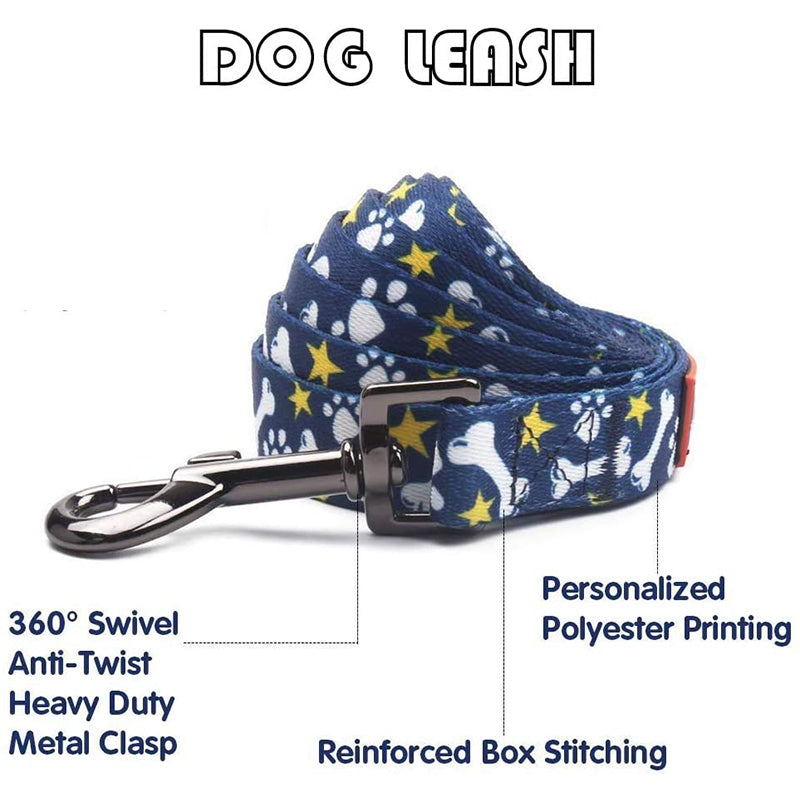 adjustable no pull dog harness and leash set, view 4 - MRSLM