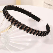 rhinestone crystal headband, view 7 - MRSLM