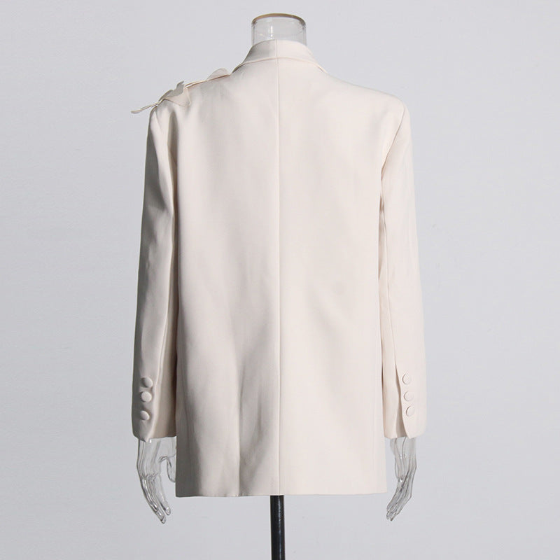 butterfly decorative suit jacket, view 4 - MRSLM