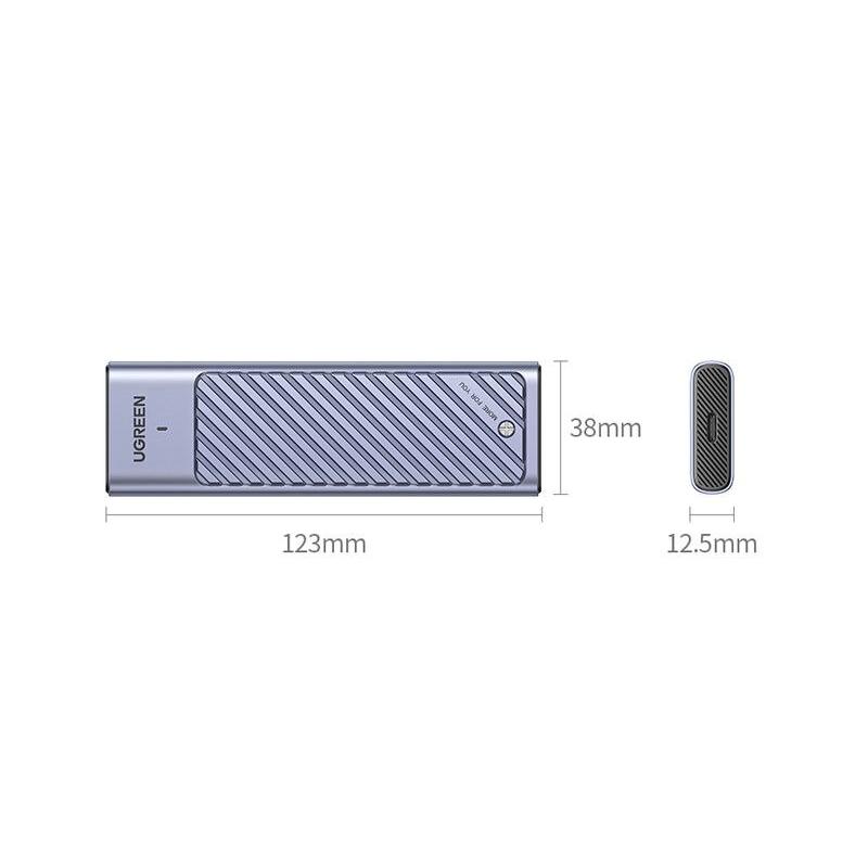 M.2 SSD enclosure adapter, view 9 - MRSLM