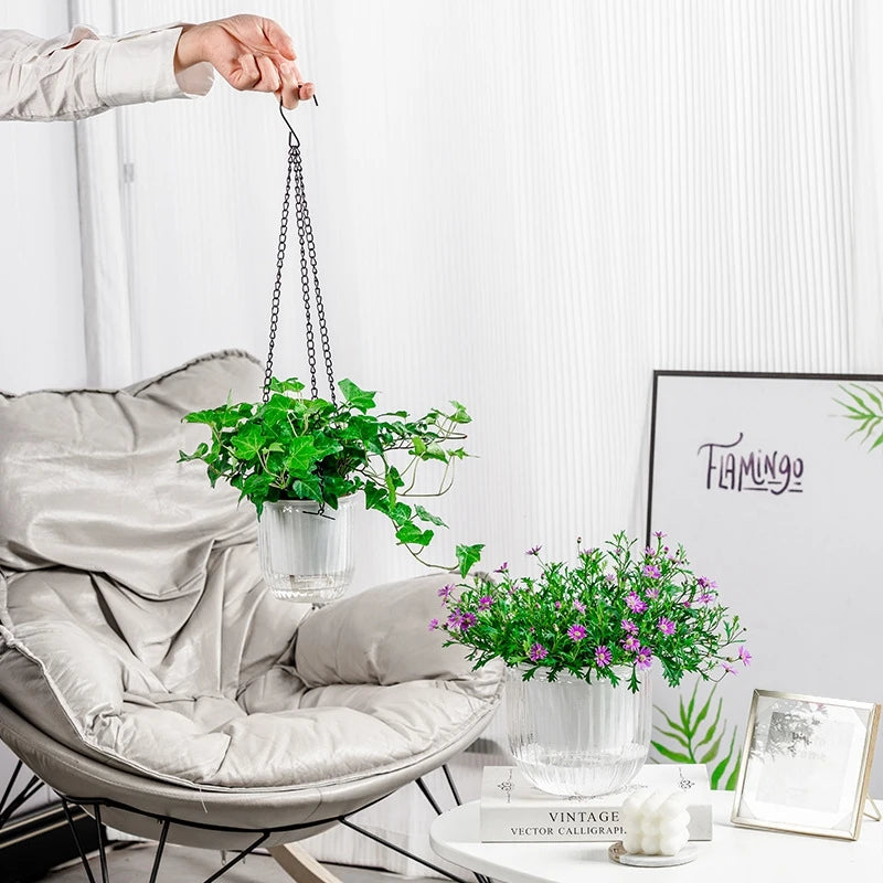 hydroponic hanging flowerpot, view 9 - MRSLM