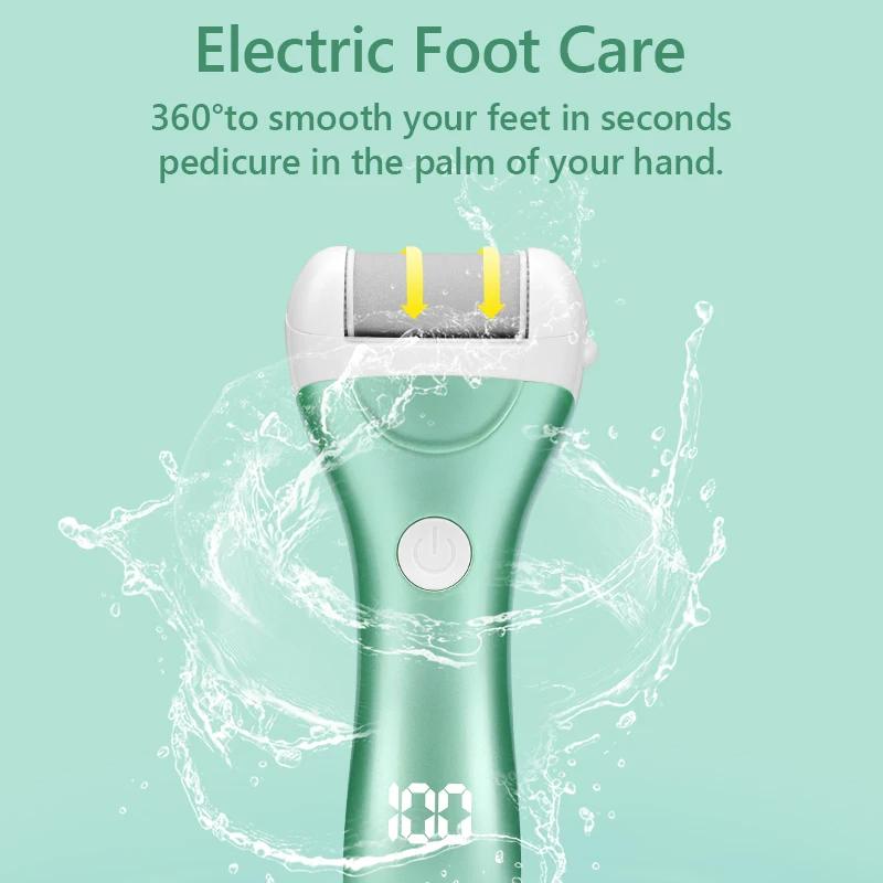 usb rechargeable electric foot file, view 5 - MRSLM