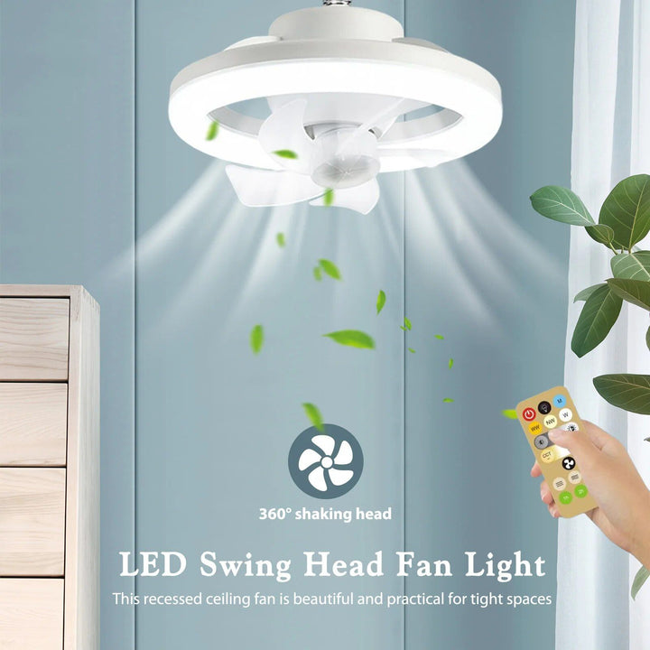 Elegant LED Ceiling Fan Light