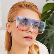oversized flat top sunglasses - MRSLM