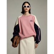 contrast stitching pullover, view 6 - MRSLM