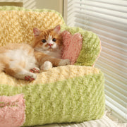 cozy cat cake sofa bed, view 8 - MRSLM