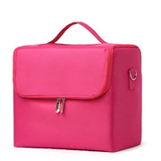 Large multilayer cosmetic organizer bag, view 4 - MRSLM