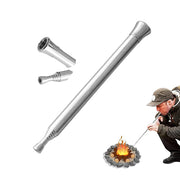 telescopic camping fire blow tube, view 3 - MRSLM