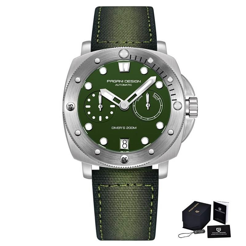 men's automatic mechanical diver watch, view 5 - MRSLM