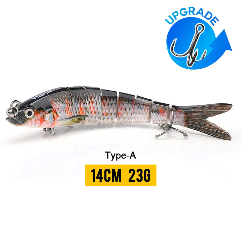 sinking wobblers fishing lures, view 7 - MRSLM