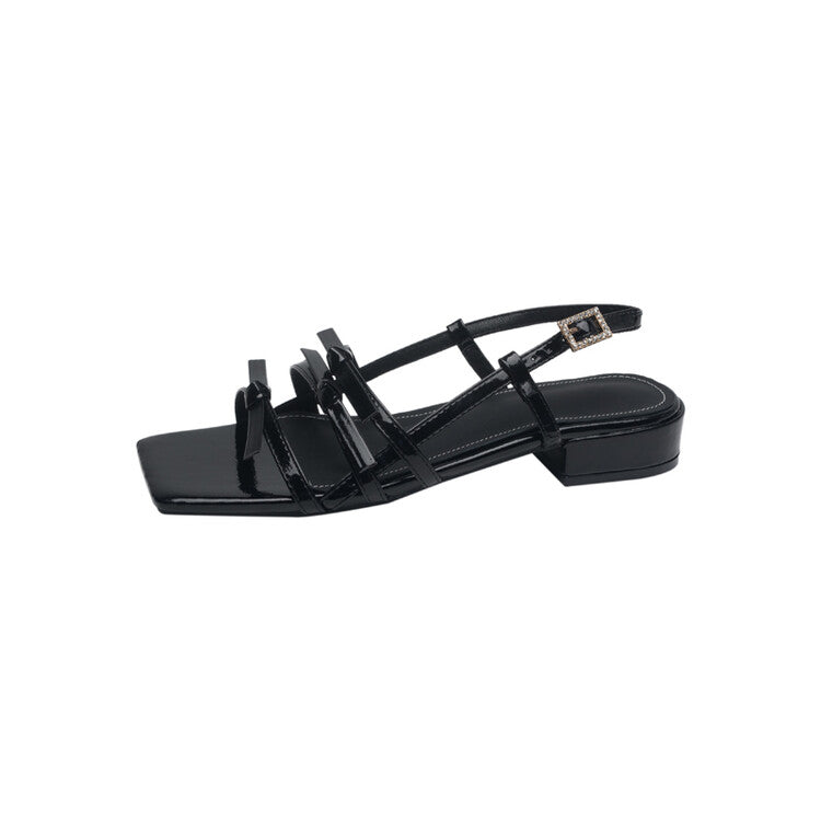 gladiator sandals low heel, view 9 - MRSLM