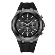 silicone band sports watch, view 4 - MRSLM