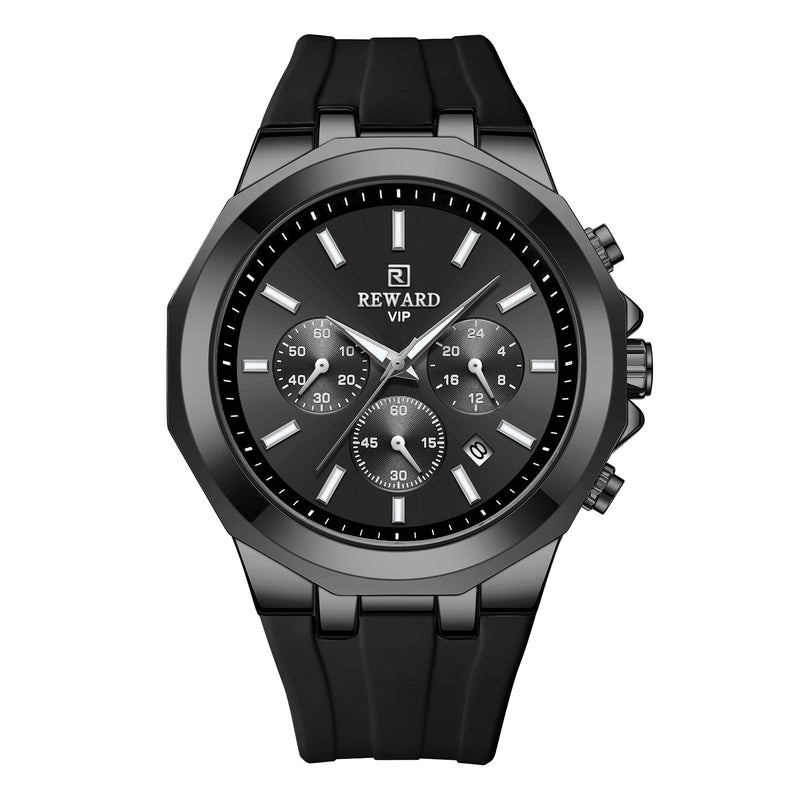 silicone band sports watch, view 4 - MRSLM