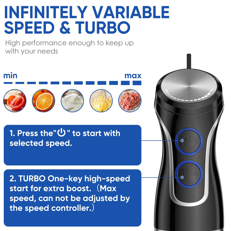 5-in-1 immersion hand blender, view 8 - MRSLM