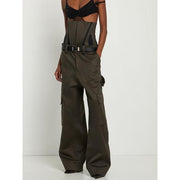 slim-fit cargo pants with removable girdle, view 4 - MRSLM