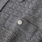retro lapel woolen cardigan, view 9 - MRSLM