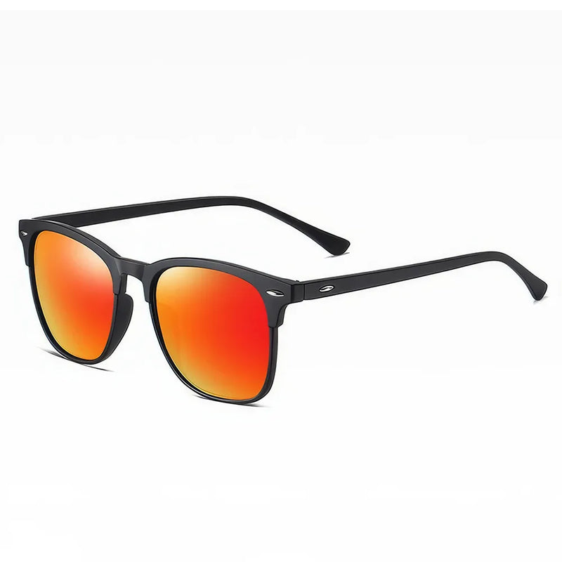 Retro square polarized sunglasses for men, view 14 - MRSLM