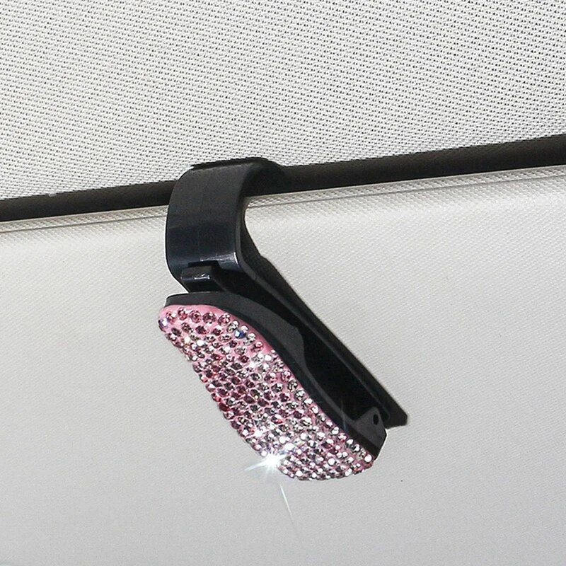 Sun Visor Mount Sunglasses Clip Holder