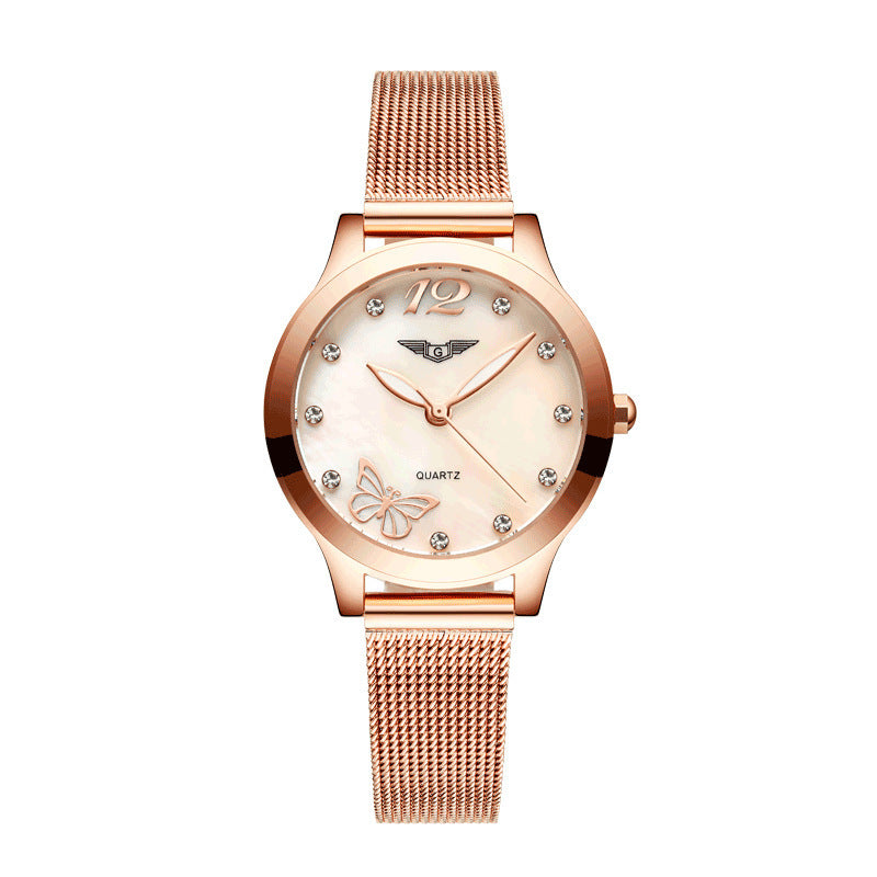 women's mesh strap watch, view 2 - MRSLM