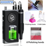 electric nail drill machine, view 9 - MRSLM