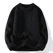 men's loose pullover sweater, view 9 - MRSLM