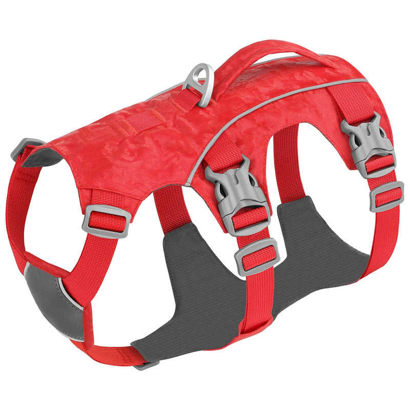 Reflective nylon dog harness, view 4 - MRSLM