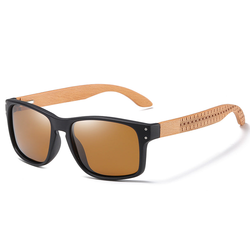 beechwood pilot sunglasses, view 2 - MRSLM
