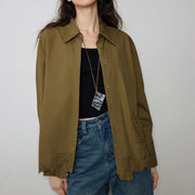 floral embroidered cotton blouse - MRSLM