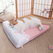 cozy pet bed with pillow, view 7 - MRSLM