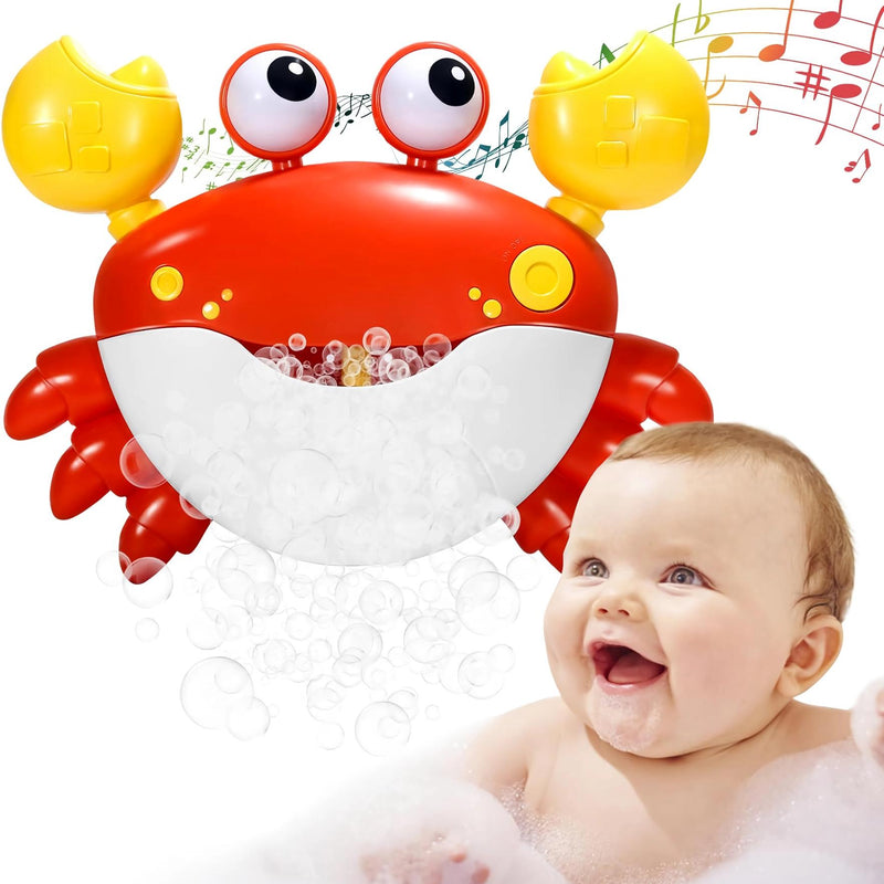 crab bubble bath toy, view 3 - MRSLM
