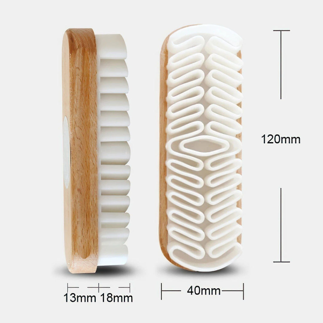 Natural Beech Wood Car Interior Detailing Brush