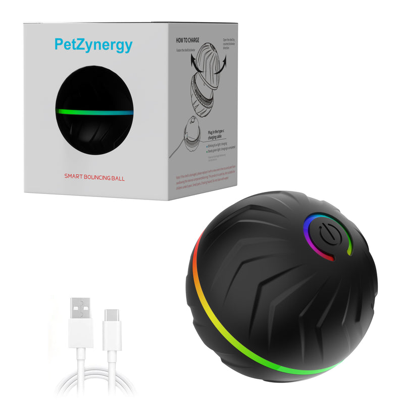 gravity bouncing ball dog toy, view 6 - MRSLM