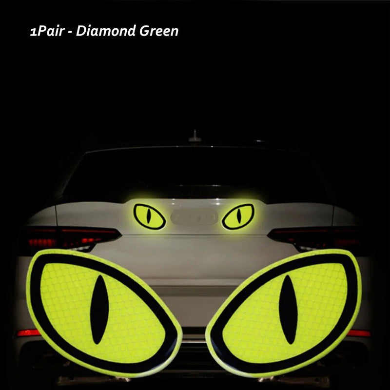 reflective vehicle stickers, view 3 - MRSLM