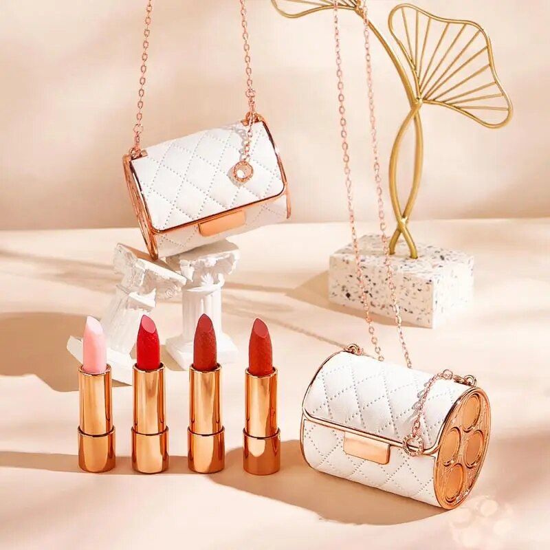lipstick set with chain bag - MRSLM