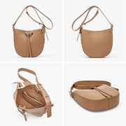 leather bucket handbag, view 7 - MRSLM