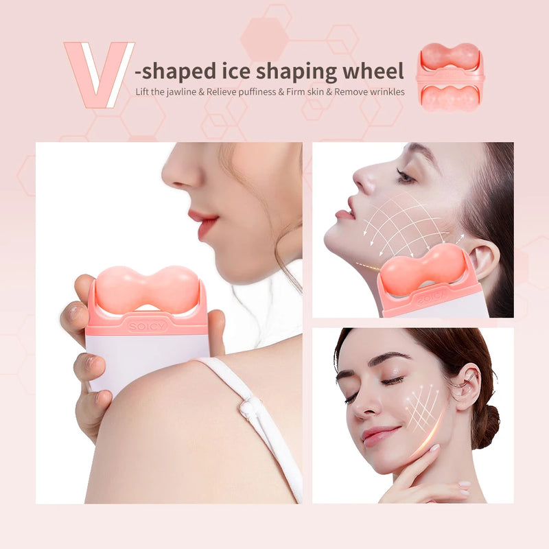 ice roller facial massager, view 5 - MRSLM