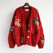 women's cardigan sweater, view 11 - MRSLM